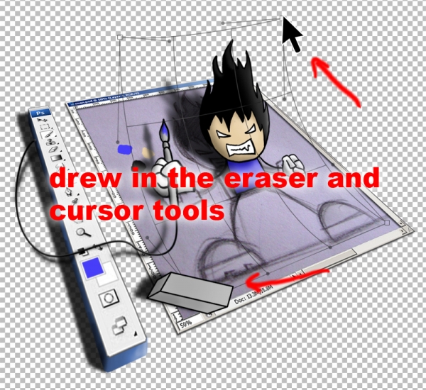 Creation of coming to life: Step 10